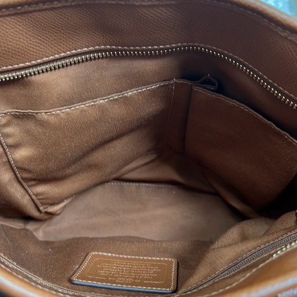 Coach Brown Tote - Picture 6 of 6
